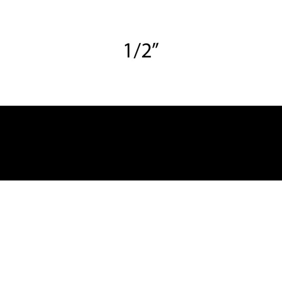 Universal Solid Stripe Graphic Kit; 150' Roll - 1/2” Wide / EE050 Universal Solid Stripe Graphic Kit; 150' Roll - 1/2” Wide / EE050