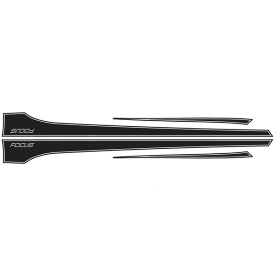 Ford Focus Converge NAME Graphic Kit 2011 - 2021 / EE1706 Ford Focus Converge NAME Graphic Kit 2011 - 2021 / EE1706