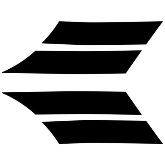 Chevrolet Camaro Double Bar Graphic Kit 2009 - 2015 / EE1795 Chevrolet Camaro Double Bar Graphic Kit 2009 - 2015 / EE1795
