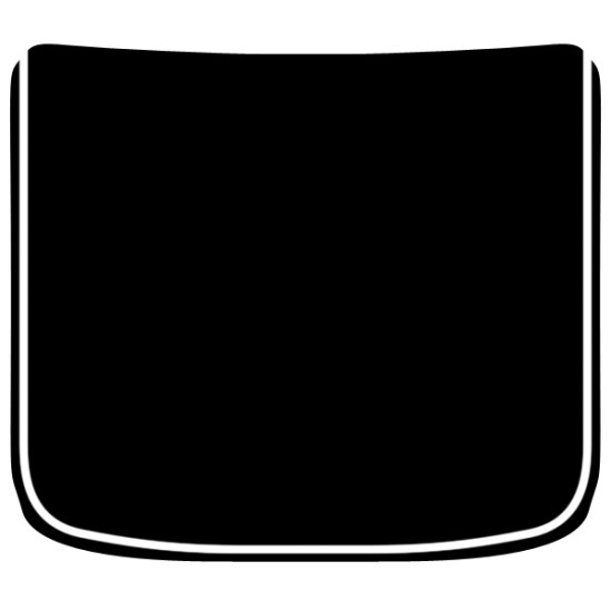 Ford F-150 Force Solid Hood Graphic Kit 2009 - 2014 / EE2074 Ford F-150 Force Solid Hood Graphic Kit 2009 - 2014 / EE2074
