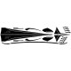 Ford Focus Blade ST Graphic Kit 2015 - 2018 / EE3951 Ford Focus Blade ST Graphic Kit 2015 - 2018 / EE3951