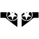 Jeep Gladiator Omega Side Graphic Kit 2020 - 2021 / EE6693 Jeep Gladiator Omega Side Graphic Kit 2020 - 2021 / EE6693