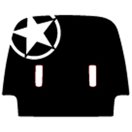 Jeep Gladiator Omega Hood Graphic Kit 2020 - 2021 / EE6694 Jeep Gladiator Omega Hood Graphic Kit 2020 - 2021 / EE6694