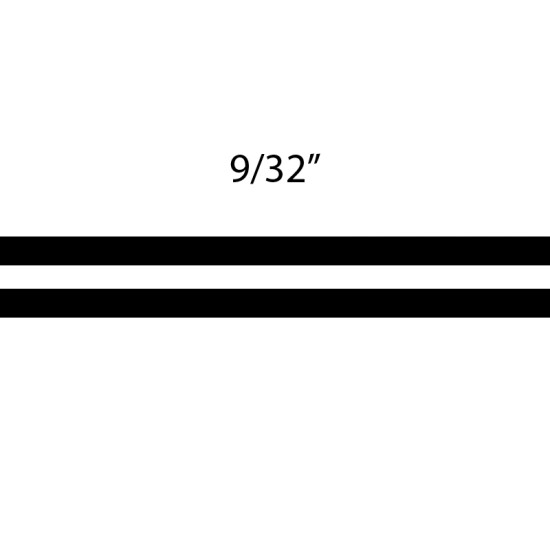 Universal One Color Pinstripe Graphic Kit; 150' Roll - 9/32” Wide / EE932 Universal One Color Pinstripe Graphic Kit; 150' Roll - 9/32” Wide / EE932