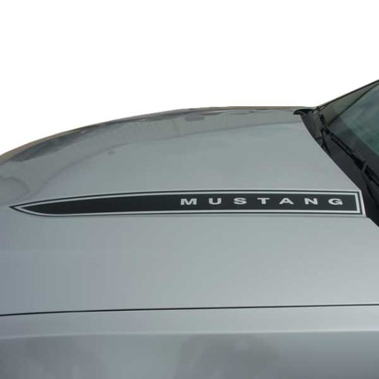 Ford Mustang Dominator Spear NAME Hood Graphic Kit 2010 - 2012 / EE1510
