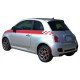 Fiat 500 SE5 Check Graphic Kit 2011 - 2012 / EE1671 Fiat 500 SE5 Check Graphic Kit 2011 - 2012 / EE1671