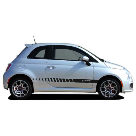 Fiat 500 Strobe NAME Graphic Kit 2012 - 2017 / EE1753 Fiat 500 Strobe NAME Graphic Kit 2012 - 2017 / EE1753