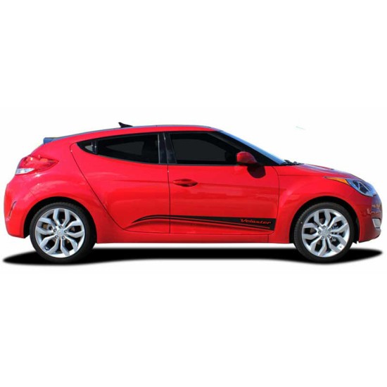 Hyundai Veloster Strike NAME Graphic Kit 2012 - 2018 / EE1932 Hyundai Veloster Strike NAME Graphic Kit 2012 - 2018 / EE1932