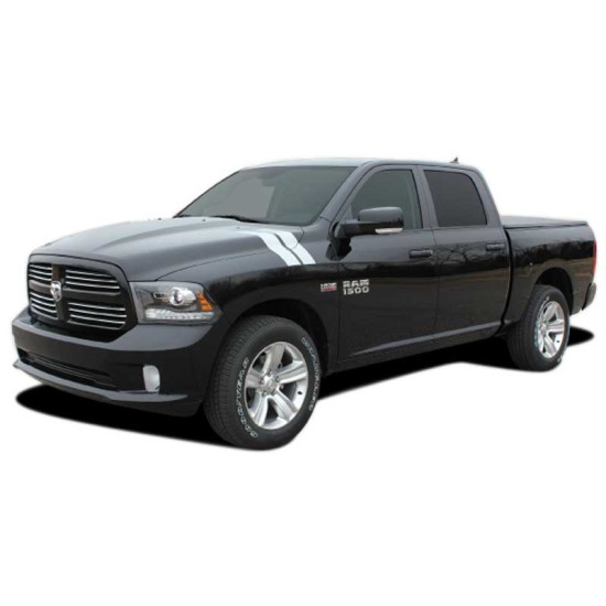 Dodge Ram Double Bar Graphic Kit 2009 - 2021 / EE2127 Dodge Ram Double Bar Graphic Kit 2009 - 2021 / EE2127