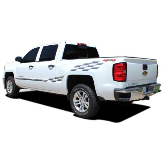Chevrolet Silverado Crew Cab Champ Graphic Kit 2013 - 2021 / EE2363 (EE2363) by www.Sportwing.com