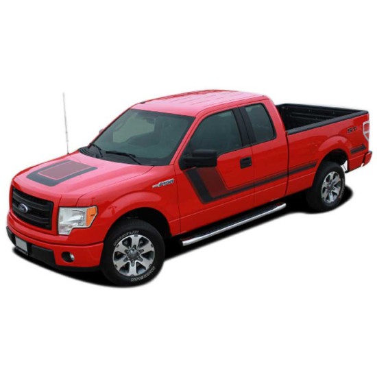 Ford F-150 Quake Graphic Kit 2009 - 2014 / EE2547 Ford F-150 Quake Graphic Kit 2009 - 2014 / EE2547