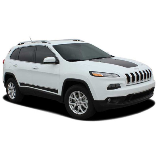 Jeep Cherokee Brave NAME Graphic Kit 2014 - 2021 / EE2808 Jeep Cherokee Brave NAME Graphic Kit 2014 - 2021 / EE2808