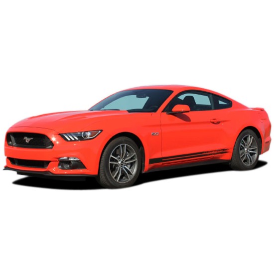 Ford Mustang Breakup Rocker Graphic Kit 2015 - 2021 / EE3438 Ford Mustang Breakup Rocker Graphic Kit 2015 - 2021 / EE3438