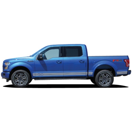Ford F-150 150 1 4X4 Rocker Graphic Kit 2015 - 2018 / EE3525