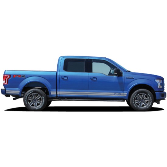 Ford F-150 150 2 4X4 Rocker Graphic Kit 2015 - 2018 / EE3527