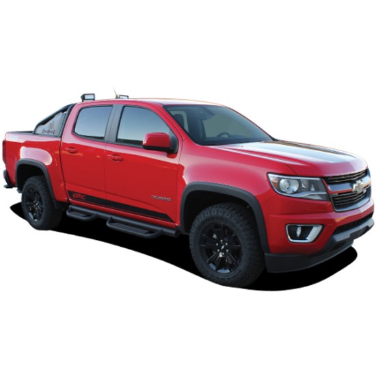 GMC Canyon Crew Cab Rampart NAME Rocker Graphic Kit 2015 - 2021 / EE4158 GMC Canyon Crew Cab Rampart NAME Rocker Graphic Kit 2015 - 2021 / EE4158