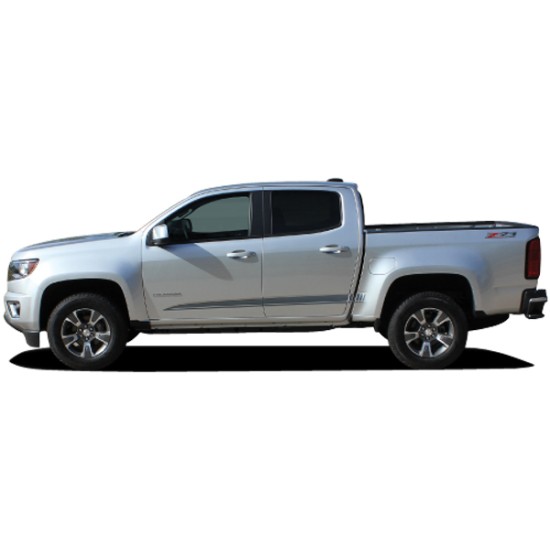 GMC Canyon Extended Cab Raton 2 Rocker Graphic Kit 2015 - 2021 / EE4560 GMC Canyon Extended Cab Raton 2 Rocker Graphic Kit 2015 - 2021 / EE4560