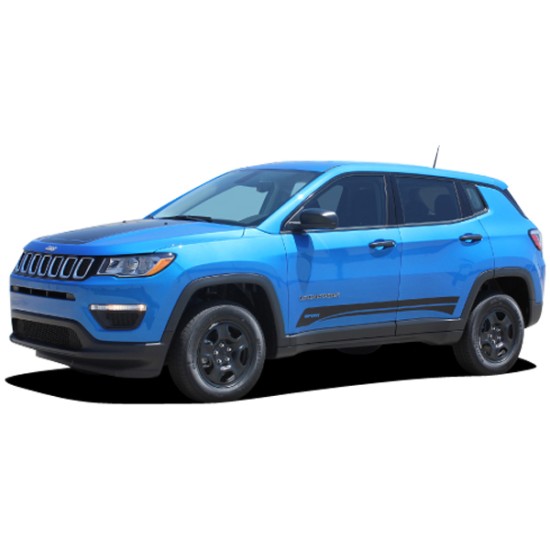 Jeep Compass Course SPORT Rocker Graphic Kit 2017 - 2021 / EE5064