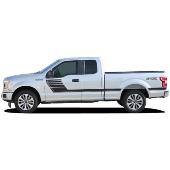 Ford F-150 Speedway Side Graphic Kit 2015 - 2020 / EE5239
