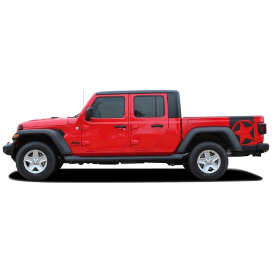 Jeep Gladiator Boot Strap Graphic Kit 2020 - 2021 / EE6715 Jeep Gladiator Boot Strap Graphic Kit 2020 - 2021 / EE6715