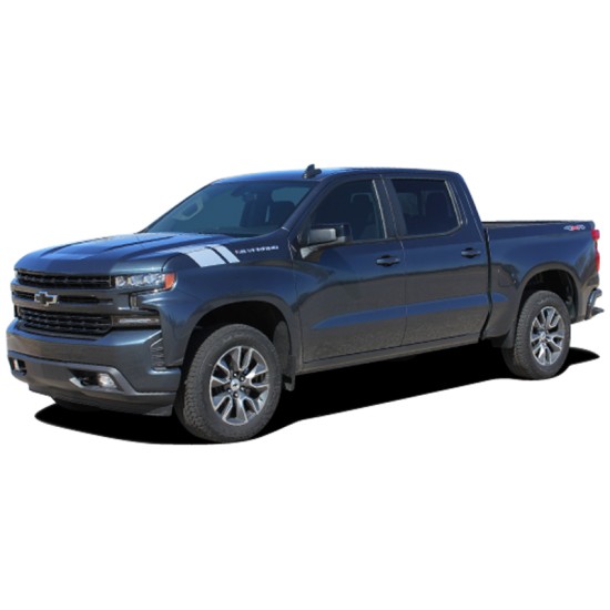 Chevrolet Silverado Hashmark Graphic Kit 2019 - 2021 / EE6880 (EE6880) by www.Sportwing.com