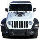 Jeep Gladiator Alpha Star Hood Graphic Kit 2020 - 2021 / EE7008 Jeep Gladiator Alpha Star Hood Graphic Kit 2020 - 2021 / EE7008