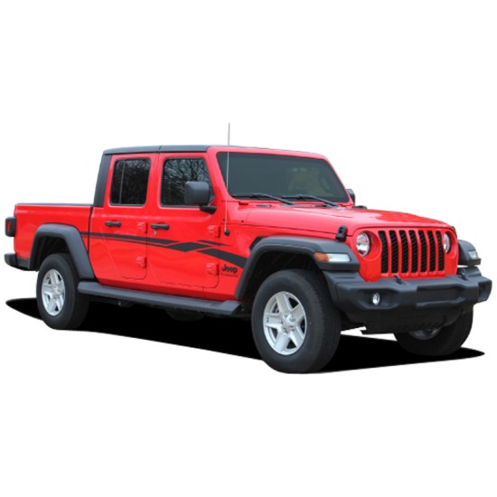 Jeep Gladiator Mezzo Side Graphic Kit 2020 - 2021 / EE7010 Jeep Gladiator Mezzo Side Graphic Kit 2020 - 2021 / EE7010