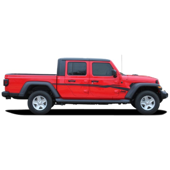 Jeep Gladiator Mezzo Side Graphic Kit 2020 - 2021 / EE7010 Jeep Gladiator Mezzo Side Graphic Kit 2020 - 2021 / EE7010