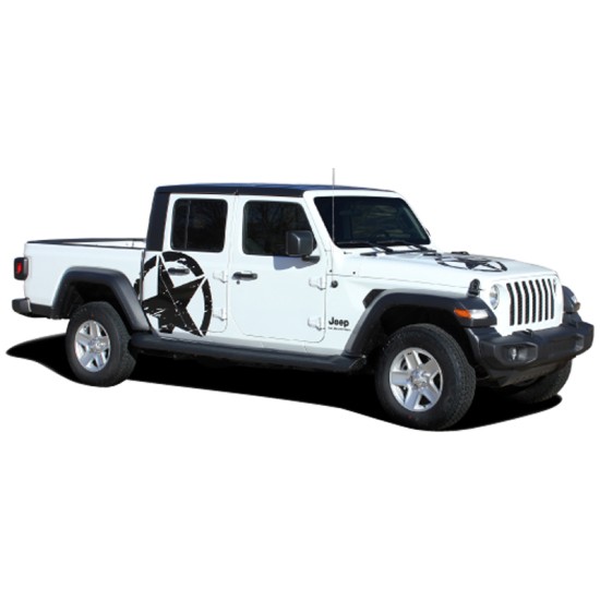Jeep Gladiator Legend Side Graphic Kit 2020 - 2021 / EE7012 Jeep Gladiator Legend Side Graphic Kit 2020 - 2021 / EE7012