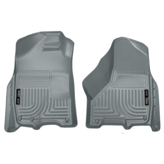 Dodge Ram 3500 Crew Cab WeatherBeater Front Floor Liners 2010 - 2018 / 1800 Dodge Ram 3500 Crew Cab WeatherBeater Front Floor Liners 2010 - 2018 / 1800
