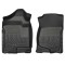 Chevrolet Silverado 2500 HD WT Extended Cab WeatherBeater Front Floor Liners 2007 / 1820