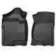 Chevrolet Silverado 3500 HD WT Extended Cab WeatherBeater Front Floor Liners 2007 / 1820
