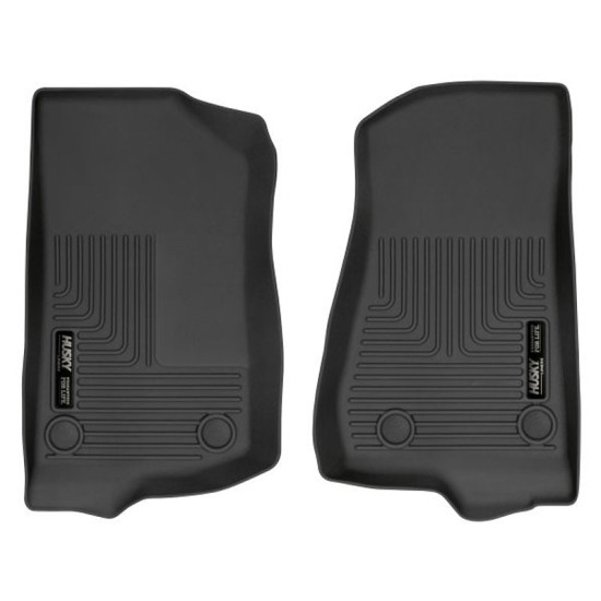 Jeep Gladiator Crew Cab X-Act Contour Front Floor Liners 2020 - 2021 / 5453 Jeep Gladiator Crew Cab X-Act Contour Front Floor Liners 2020 - 2021 / 5453