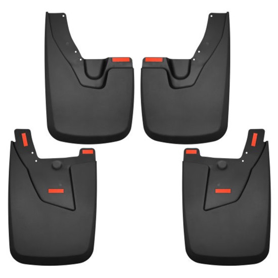 Dodge Ram 3500 Limited Longhorn Full Mud Guard Set 2022 / 58056 Dodge Ram 3500 Limited Longhorn Full Mud Guard Set 2022 / 58056