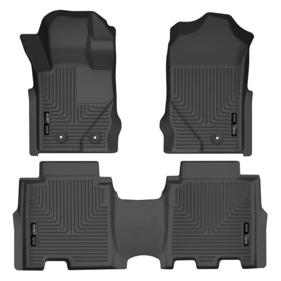 Ford Bronco 4 Door WeatherBeater Front & 2nd Row Floor Liners 2021 / 9530 Ford Bronco 4 Door WeatherBeater Front & 2nd Row Floor Liners 2021 / 9530