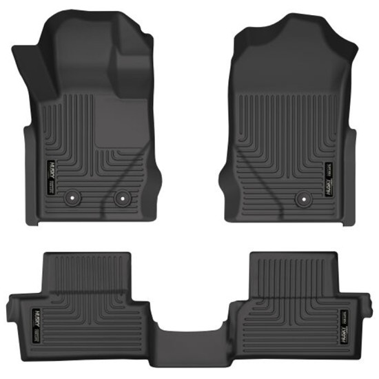 Ford Bronco 2 Door WeatherBeater Front & 2nd Row Floor Liners 2021 / 9531 Ford Bronco 2 Door WeatherBeater Front & 2nd Row Floor Liners 2021 / 9531