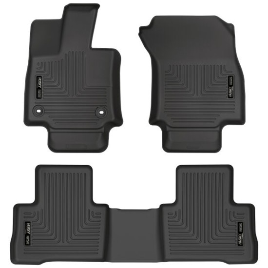 Toyota Venza WeatherBeater Front & 2nd Row Floor Liners 2021 - 2022 / 9551 Toyota Venza WeatherBeater Front & 2nd Row Floor Liners 2021 - 2022 / 9551