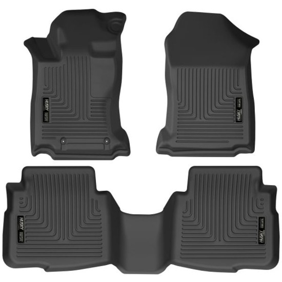 Subaru Outback WeatherBeater Front & 2nd Row Floor Liners 2020 - 2022 / 9554 Subaru Outback WeatherBeater Front & 2nd Row Floor Liners 2020 - 2022 / 9554
