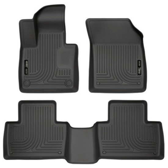 Volvo XC90  WeatherBeater Front & 2nd Row Floor Liners 2016 - 2022 / 9560