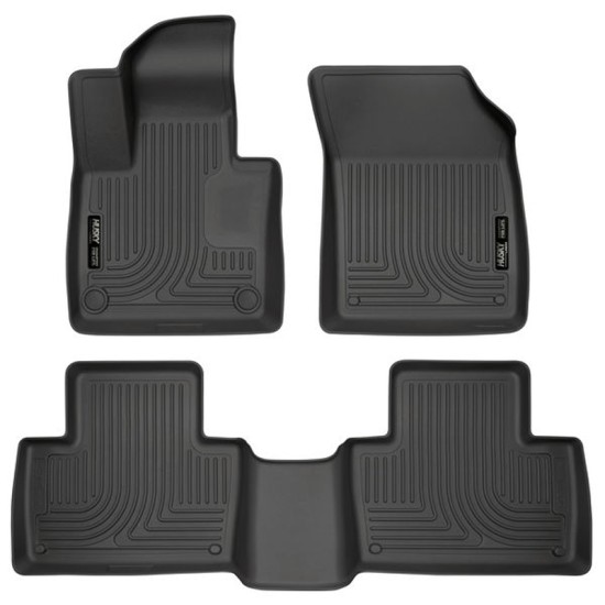 Volvo XC90 WeatherBeater Front & 2nd Row Floor Liners 2016 - 2022 / 9560 Volvo XC90 WeatherBeater Front & 2nd Row Floor Liners 2016 - 2022 / 9560