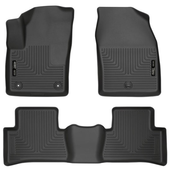 Toyota C-HR  WeatherBeater Front & 2nd Row Floor Liners 2018 - 2021 / 9565