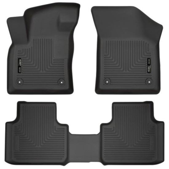 Volkswagen Atlas WeatherBeater Front & 2nd Row Floor Liners 2018 - 2022 / 9566 Volkswagen Atlas WeatherBeater Front & 2nd Row Floor Liners 2018 - 2022 / 9566