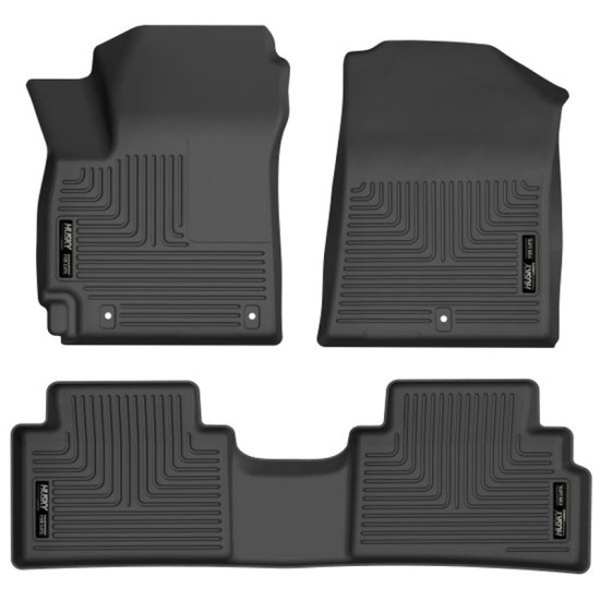 Infiniti QX80 WeatherBeater Front & 2nd Row Floor Liners 2019 - 2021 / 9567 Infiniti QX80 WeatherBeater Front & 2nd Row Floor Liners 2019 - 2021 / 9567