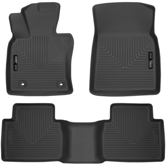 Toyota Camry LE WeatherBeater Front & 2nd Row Floor Liners 2018 - 2022 / 9573 Toyota Camry LE WeatherBeater Front & 2nd Row Floor Liners 2018 - 2022 / 9573