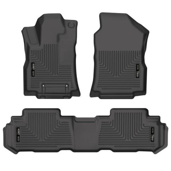 Subaru Ascent WeatherBeater Front & 2nd Row Floor Liners 2019 - 2021 / 9587 Subaru Ascent WeatherBeater Front & 2nd Row Floor Liners 2019 - 2021 / 9587
