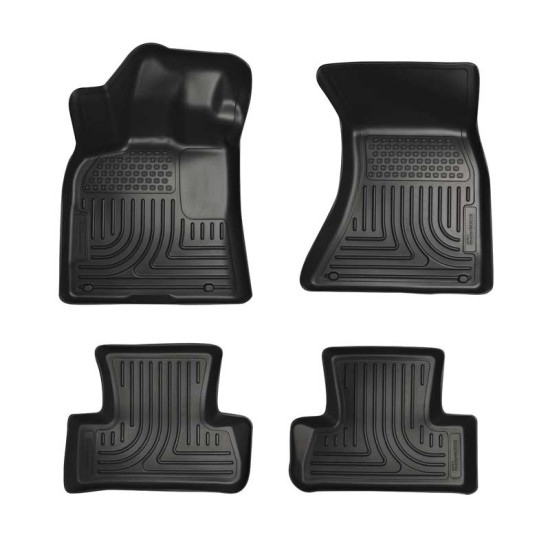 Audi Q5 WeatherBeater Front & 2nd Row Floor Liners 2000 - 2016 / 9641 Audi Q5 WeatherBeater Front & 2nd Row Floor Liners 2000 - 2016 / 9641