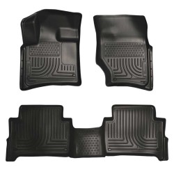 Audi Q7 WeatherBeater Front & 2nd Row Floor Liners 2007 - 2015 / 9642