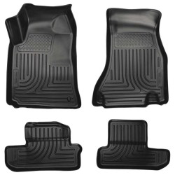 Dodge Challenger WeatherBeater Front & 2nd Row Floor Liners 2008 - 2010 / 9802