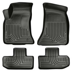 Dodge Challenger WeatherBeater Front & 2nd Row Floor Liners 2011 - 2015 / 9807