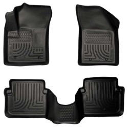 Chrysler 200 4 Door WeatherBeater Front & 2nd Row Floor Liners 2011 - 2014 / 9809